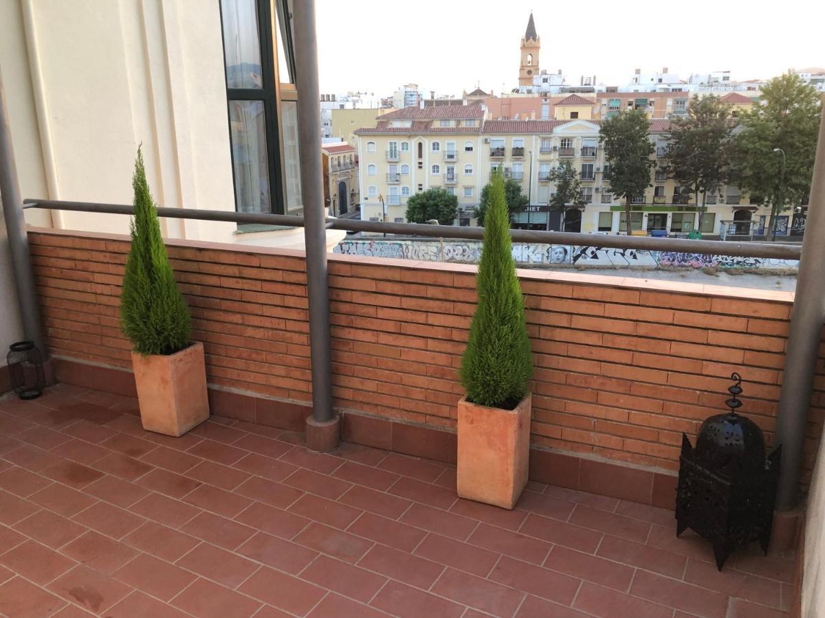 Habitacion Terraza Centro Málaga Kültér fotó