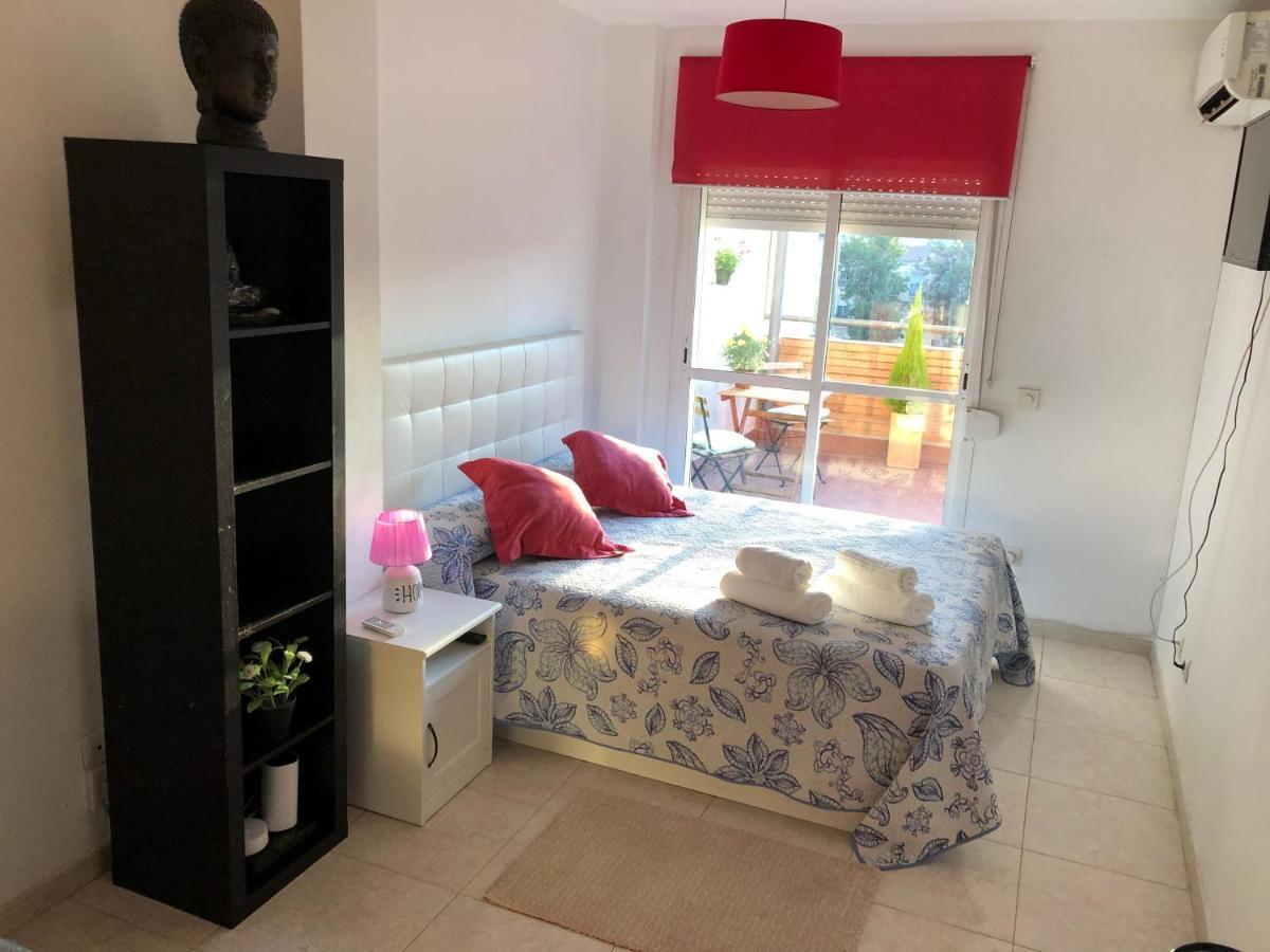 Habitacion Terraza Centro Málaga Kültér fotó